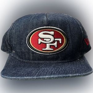 New Era 49ers Denim SnapBack hat